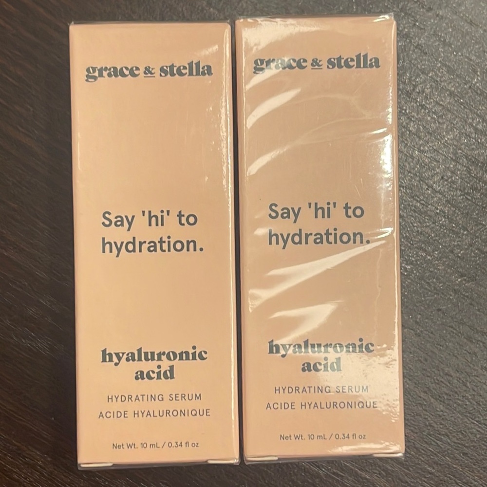 NWT Grace & Stella Hyaluronic Acid